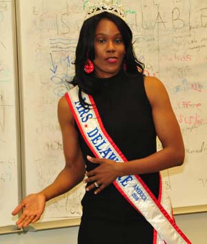 DSU alumna, Tetra Shockley